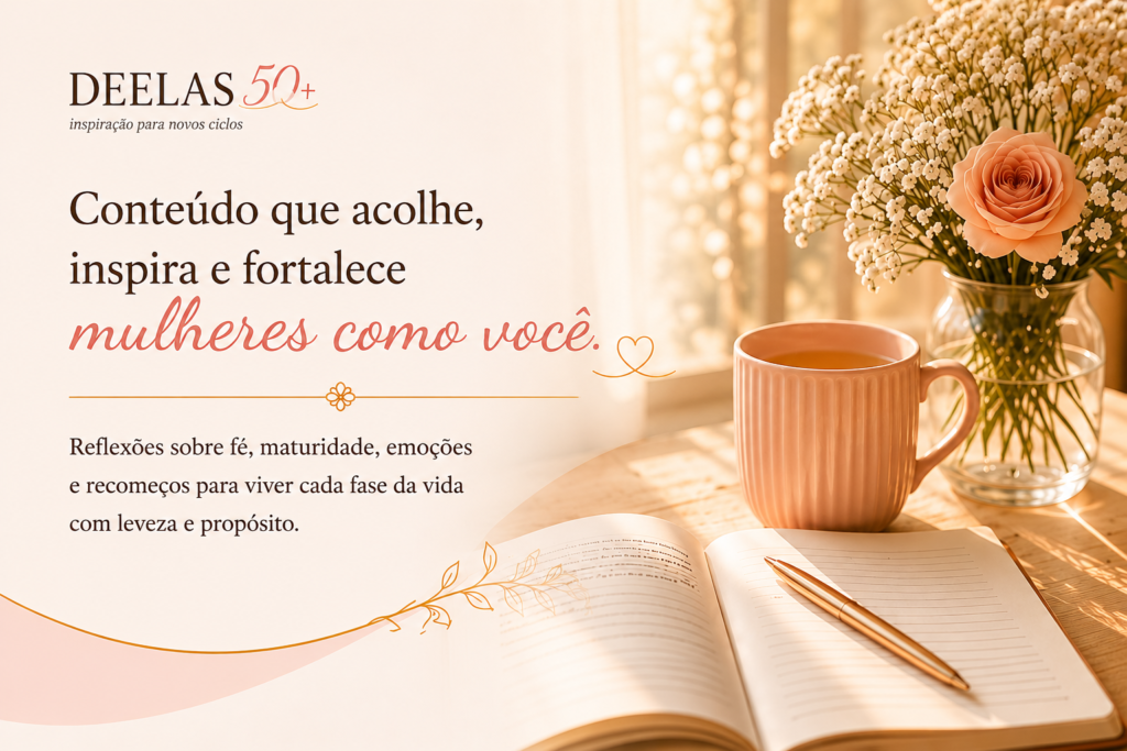 banner da página inicial com imagens informativas sobre o blogue deelas, e seu proposito