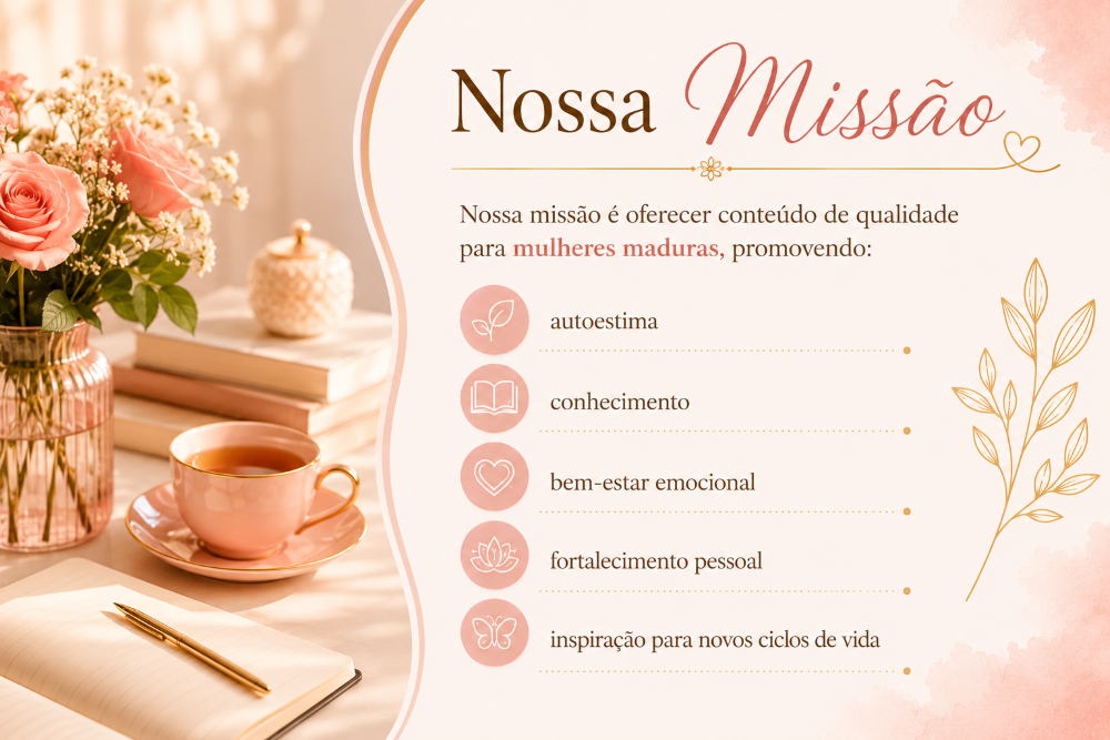 imagem contendo ícones que explicam a missão do blog